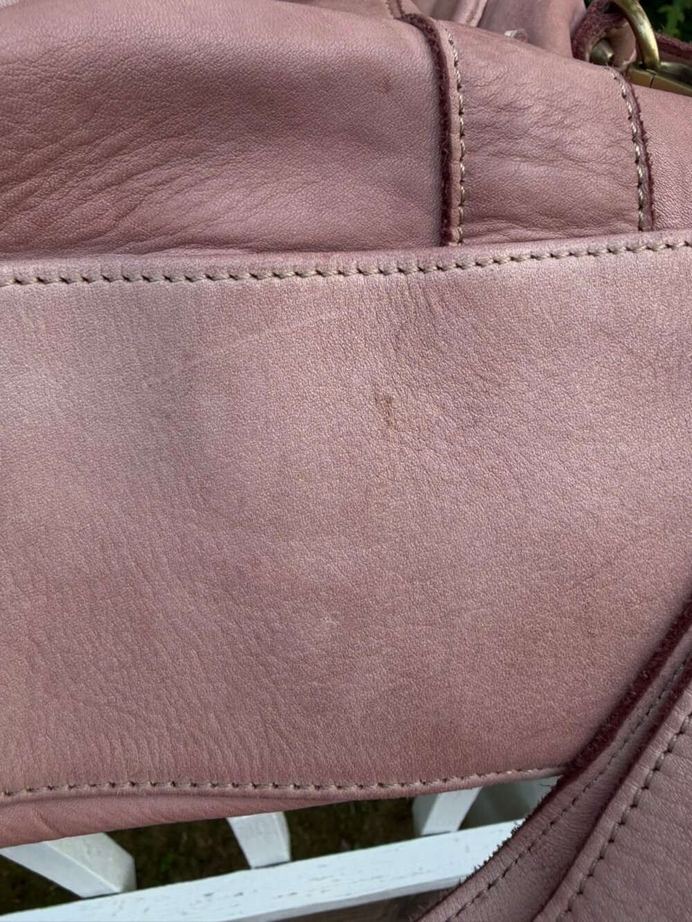 Lusher Fringe Hobo Satchel Bag EUC - Picture 6 of 8